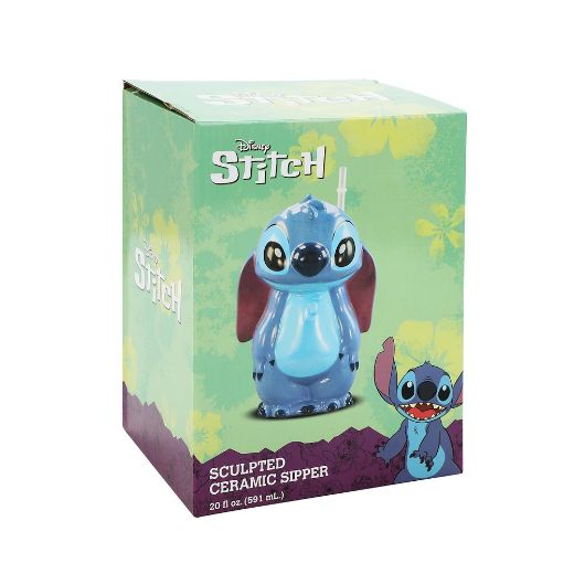Picture of Disney Stitch 20 oz. Sculpted Ceramic Sipper