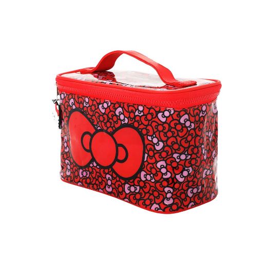 Picture of Hello Kitty Bow Clear Plastic Travel Tote