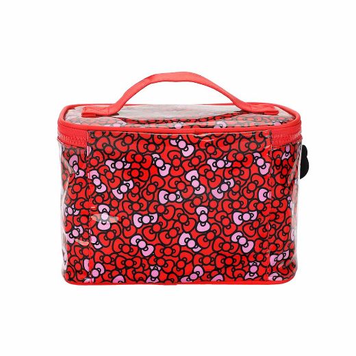 Picture of Hello Kitty Bow Clear Plastic Travel Tote