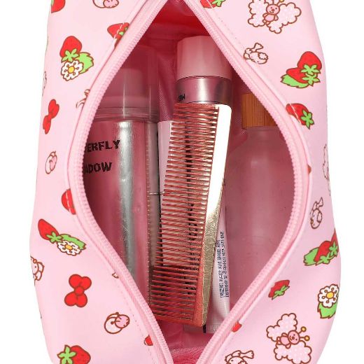 Picture of My Melody & Strawberry Shortcake Travel Cosmetic Bag