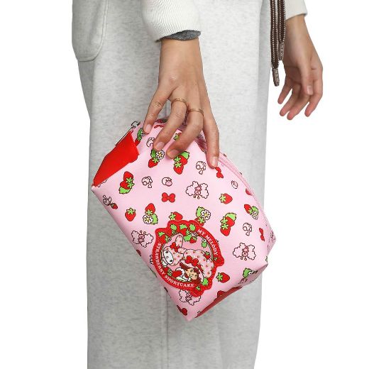 Picture of My Melody & Strawberry Shortcake Travel Cosmetic Bag