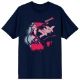 Picture of Arcane League of Legends Jinx Graffiti Navy Unisex Tee