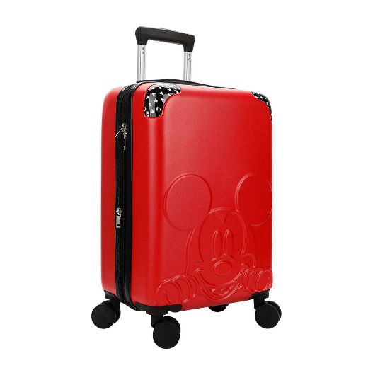 Picture of Disney Mickey Mouse Embossed 20 in. Rolling Luggage