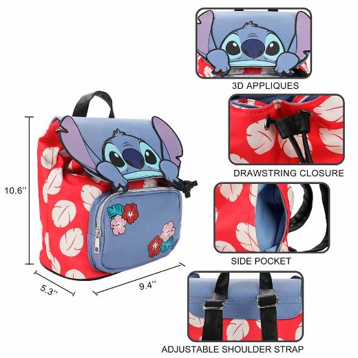 Picture of Disney Stitch Peeking Mini Backpack