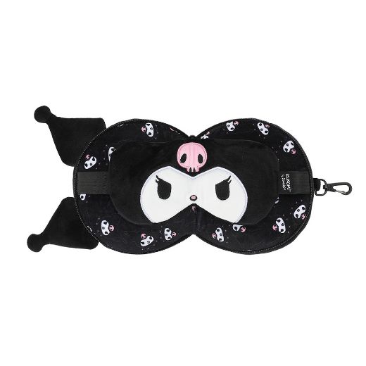 Picture of Kuromi Big Face Neck Pillow & Eye Mask Set