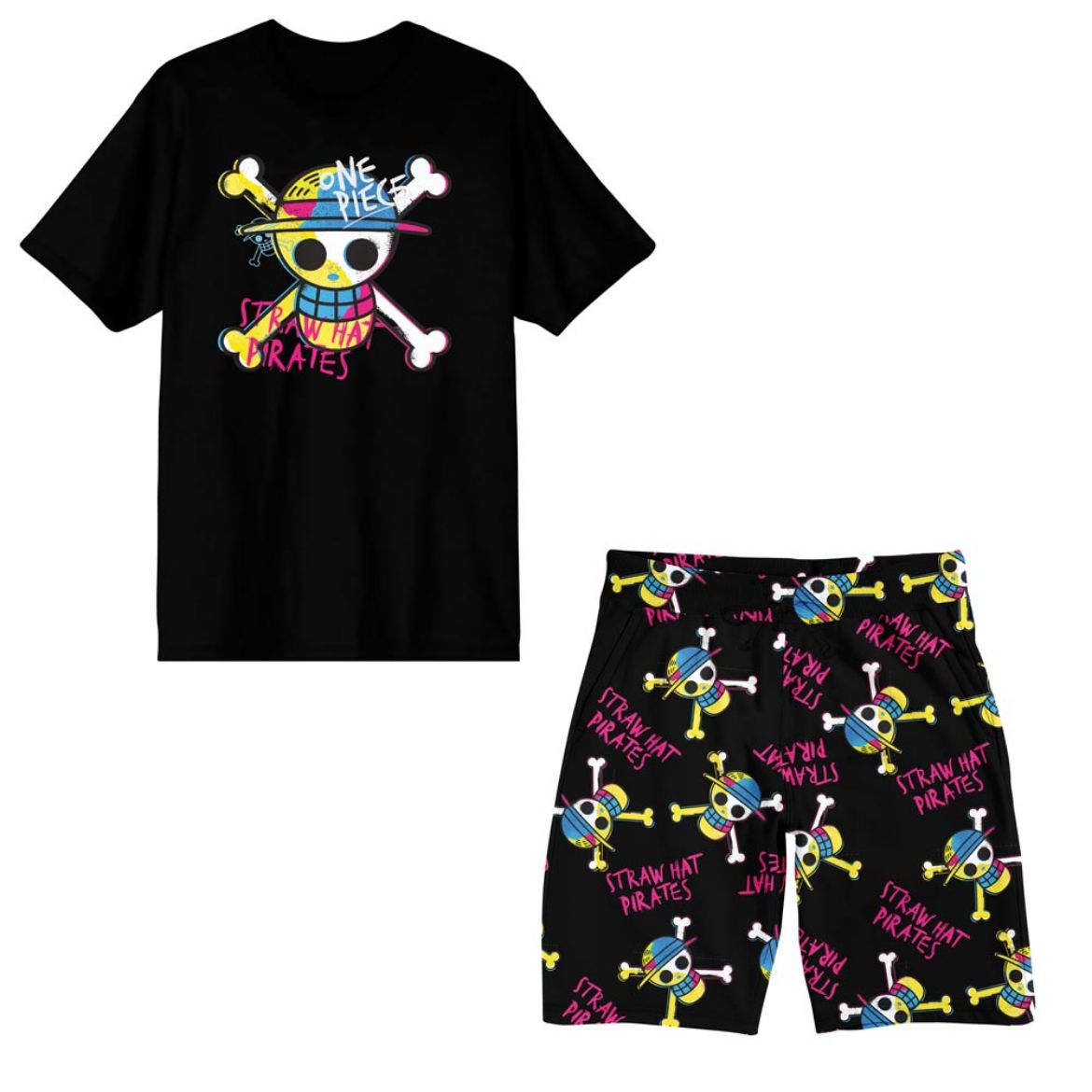 Picture of One Piece Tee & Short Lounge Set