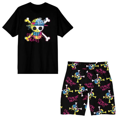 Picture of One Piece Tee & Short Lounge Set