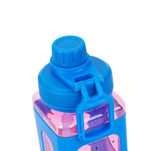 Picture of Hello KItty Hoops 24 oz. Square Plastic Water Bottle