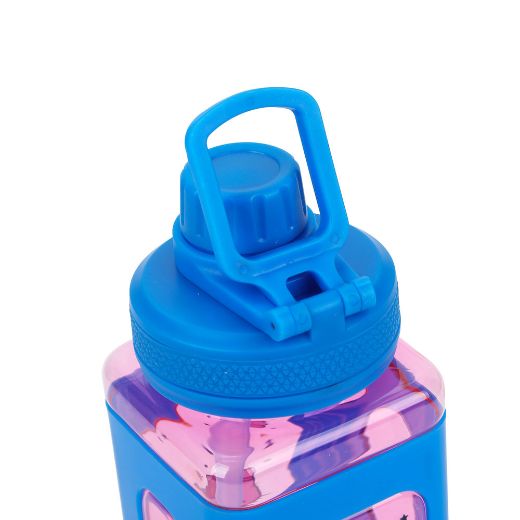 Picture of Hello KItty Hoops 24 oz. Square Plastic Water Bottle