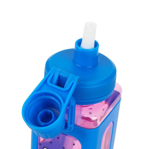 Picture of Hello KItty Hoops 24 oz. Square Plastic Water Bottle