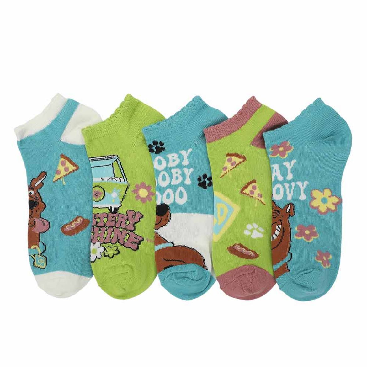 Picture of Scooby Doo 5 Pair Ankle Socks
