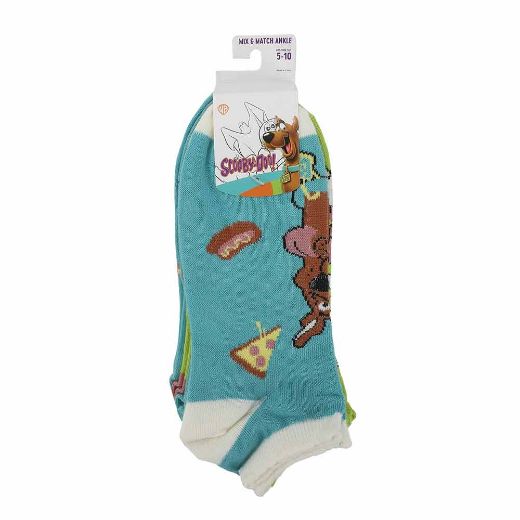 Picture of Scooby Doo 5 Pair Ankle Socks