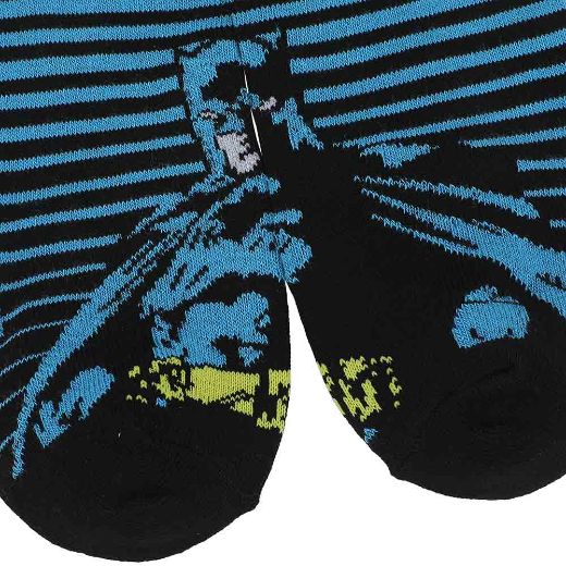 Picture of DC Comics Batman & Joker 5 Pair Ankle Socks