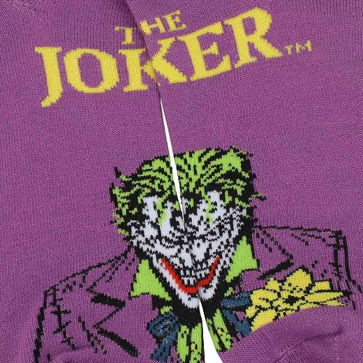 Picture of DC Comics Batman & Joker 5 Pair Ankle Socks