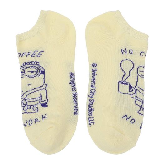 Picture of Minions Quotes 5 Pair Ankle Socks