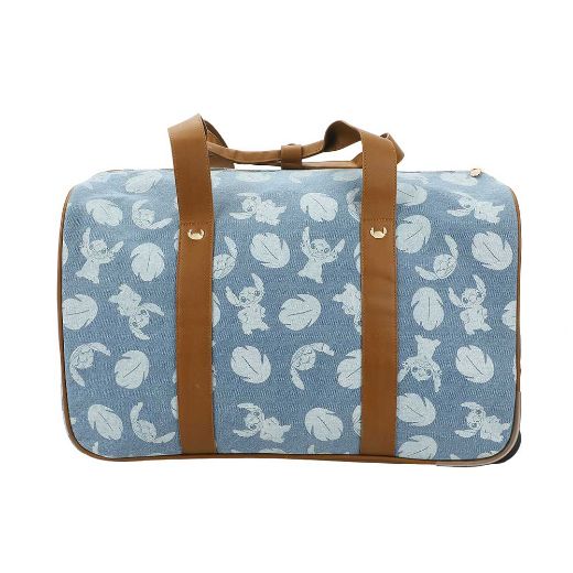 Picture of Disney Stitch Denim Rolling Duffle Travel Bag