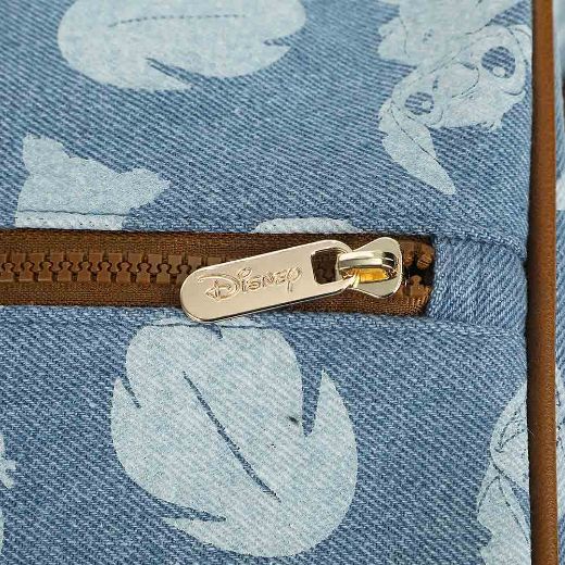 Picture of Disney Stitch Denim Rolling Duffle Travel Bag