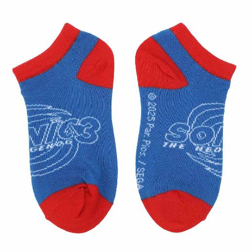 Picture of Sonic the Hedgehog Youth 6 Pair Ankle Socks