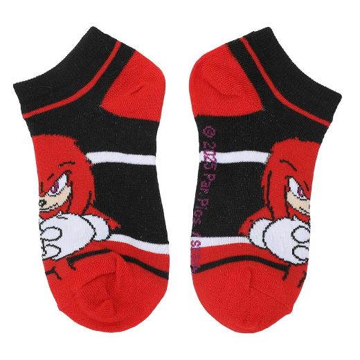 Picture of Sonic the Hedgehog Youth 6 Pair Ankle Socks