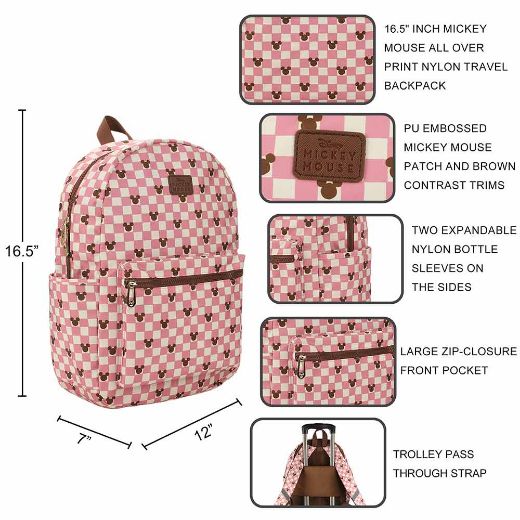 Picture of Disney Mickey Mouse Travel Backpack