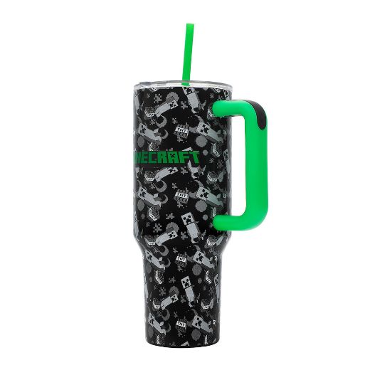 Picture of Minecraft Logo 40 oz. Stainless Steel Tumbler