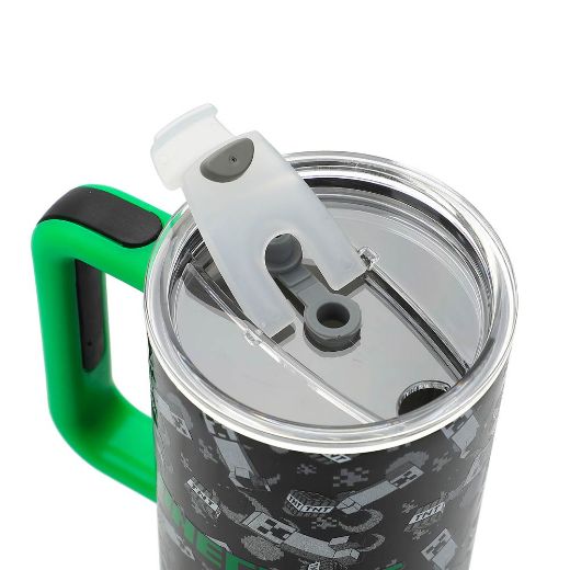Picture of Minecraft Logo 40 oz. Stainless Steel Tumbler