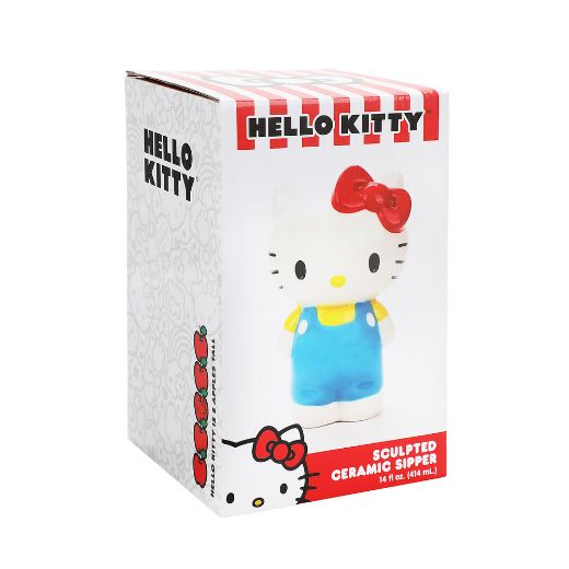 Picture of Hello Kitty 14 oz. Sculpted Ceramic Sipper 