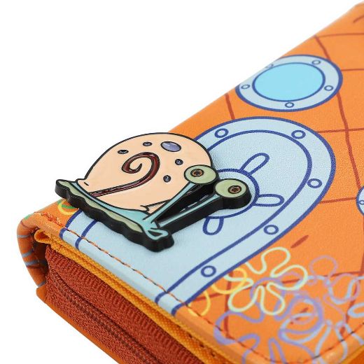 Picture of SpongeBob SquarePants 3D Pineapple Zip Around Wallet
