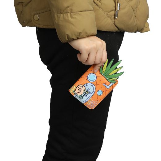 Picture of SpongeBob SquarePants 3D Pineapple Zip Around Wallet