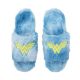 Picture of DC Comics Wonder Woman Fuzzy Slide Slippers