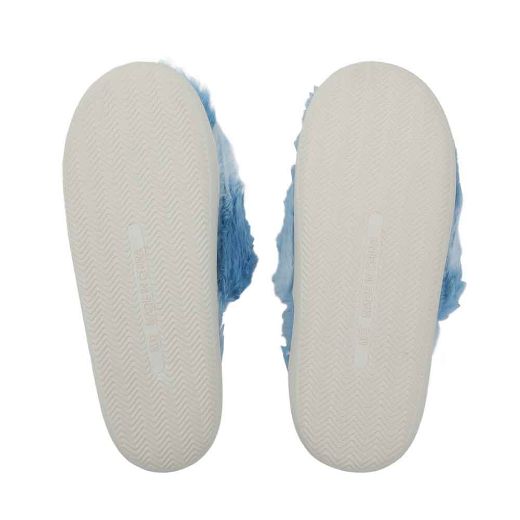 Picture of DC Comics Wonder Woman Fuzzy Slide Slippers