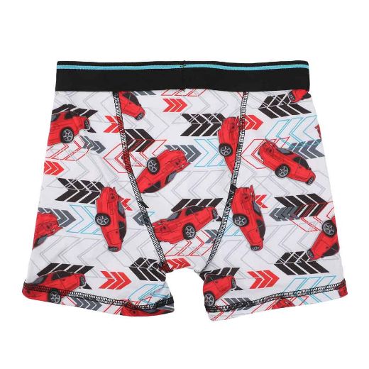 Picture of Bioworld Racing Youth 5 Pack Boxer Briefs
