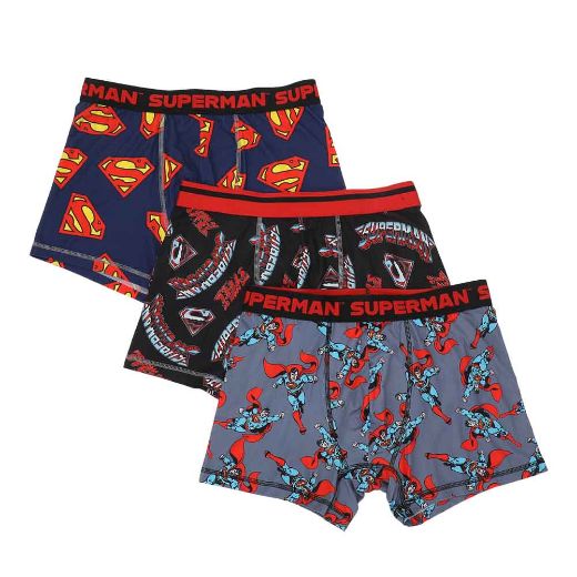 Picture of DC Comics Superman Adult 3 pc. Boxer Briefs