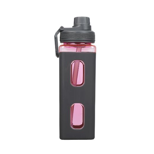 Picture of Kuromi 24 oz. Square Plastic Water Bottle
