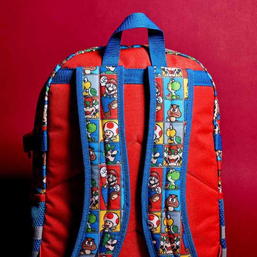 Picture of Super Mario Characters AOP Youth Sports Backpack