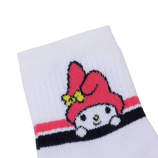 Picture of Hello Kitty and Friends 3 Pair Quarter Crew Socks Set