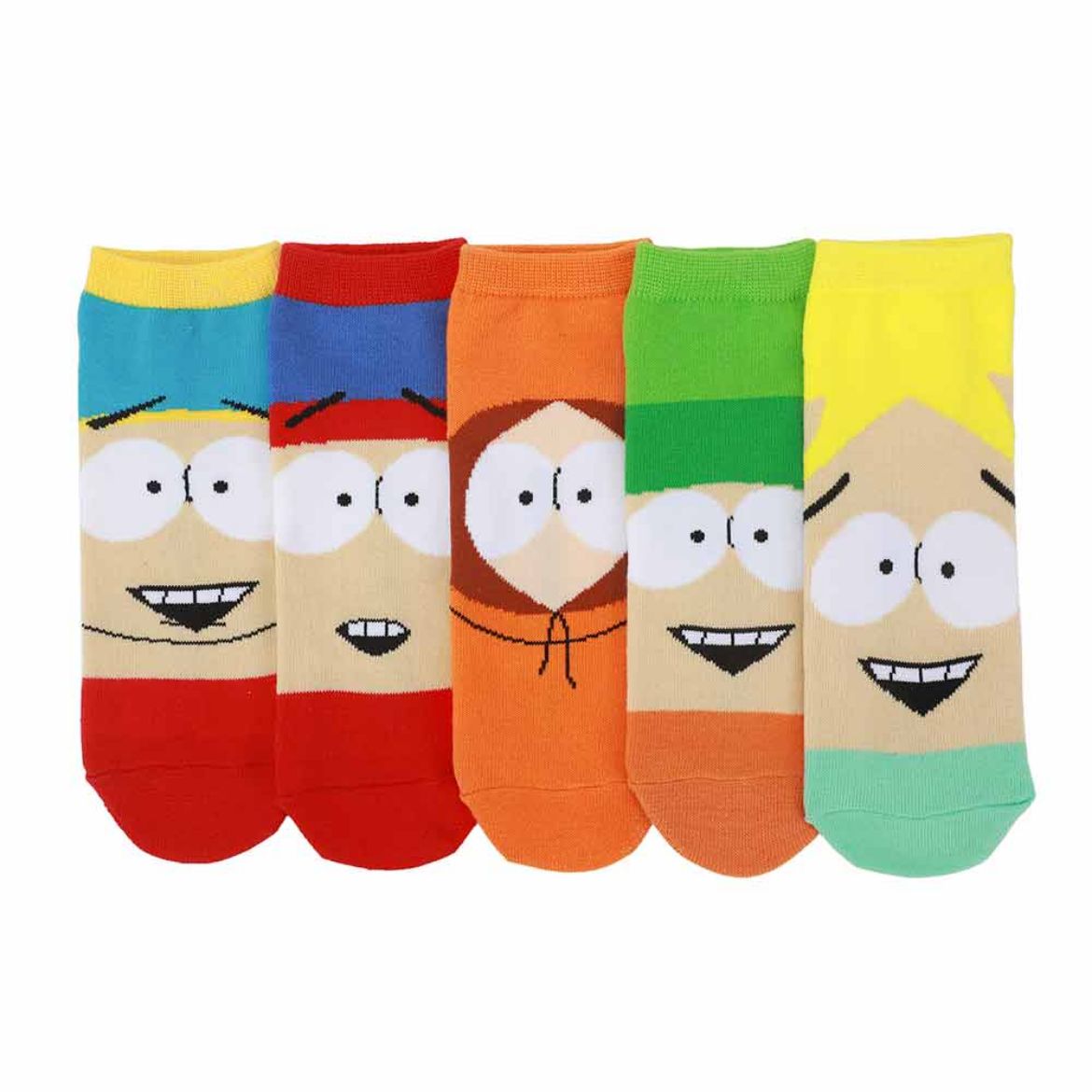 Picture of South Park Characters 5 Pair Ankle Socks