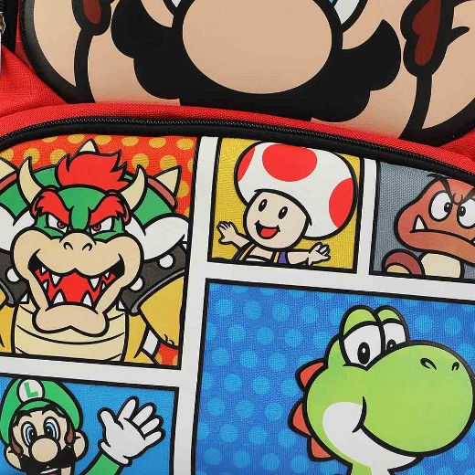 Picture of Super Mario Characters AOP Youth Sports Backpack