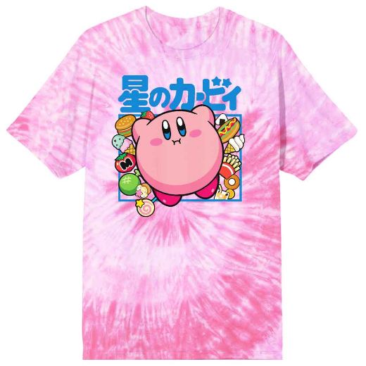 Picture of Kirby Spiral Washed Unisex Tee