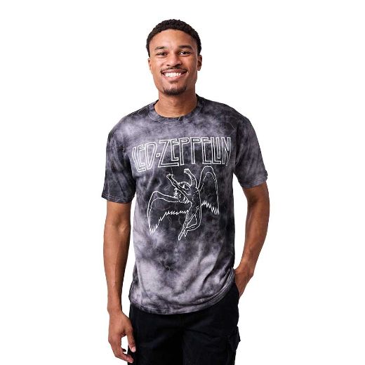 Picture of Led Zeppelin Logo Cloud Washed Unisex Tee