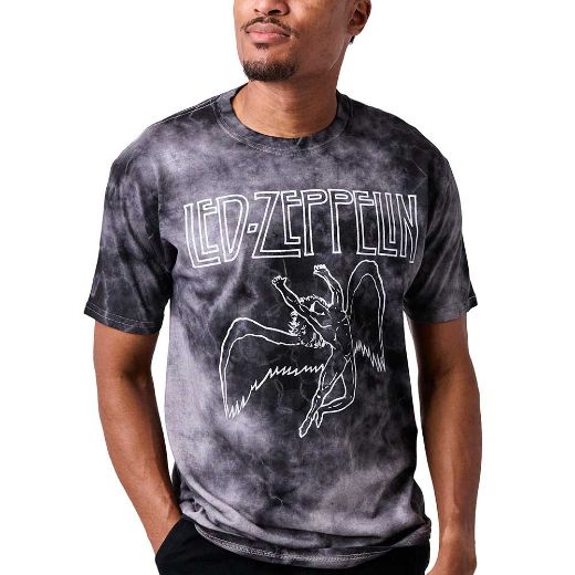 Picture of Led Zeppelin Logo Cloud Washed Unisex Tee