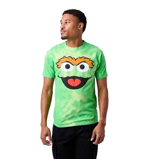 Picture of Sesame Street Oscar the Grouch Cloud Washed Unisex Tee