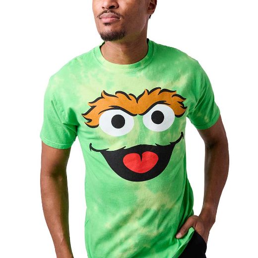 Picture of Sesame Street Oscar the Grouch Cloud Washed Unisex Tee