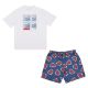Picture of Bioworld Jaws Tee & AOP Short Lounge Set