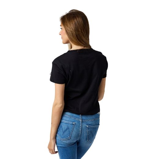 Picture of Coraline Silhouette Juniors Cropped Baby Tee