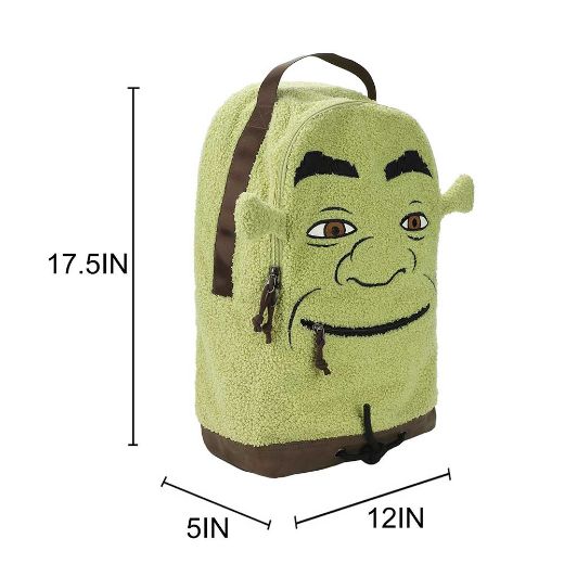Picture of Shrek Sherpa Big Face Backpack