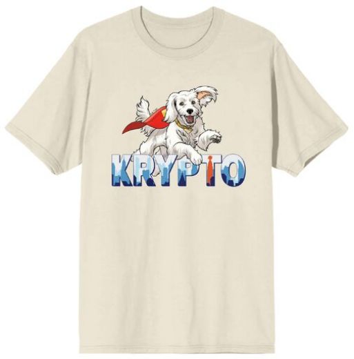 Picture of DC Comics Superman Krypto with Masked City Logo Unisex Tee