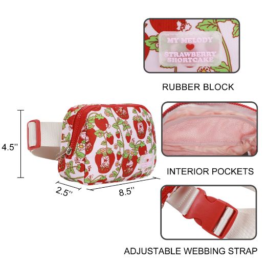 Picture of My Melody & Strawberry Shortcake Fanny Pack