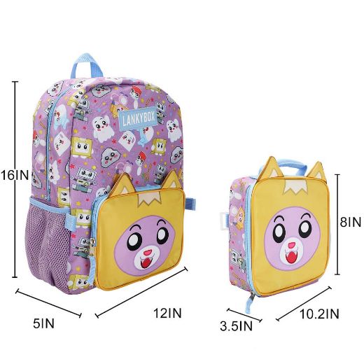 Picture of LankyBox Youth Lunch Kit & Backpack Set