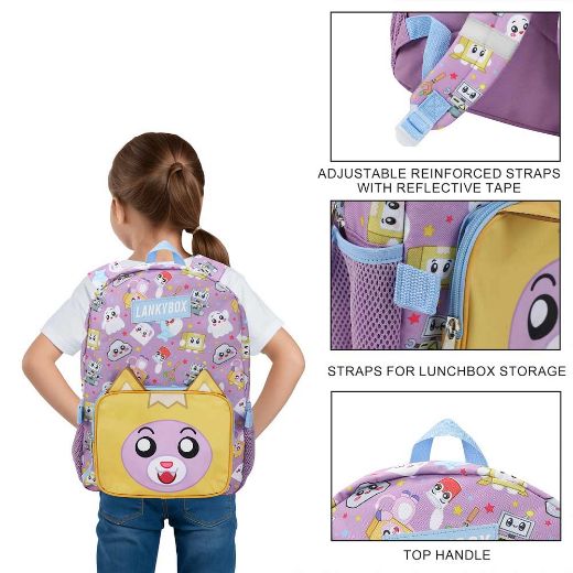Picture of LankyBox Youth Lunch Kit & Backpack Set